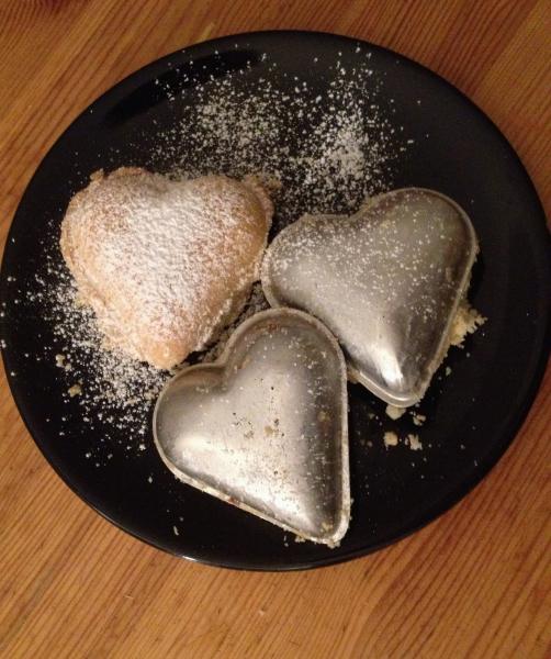 Glutenfria vaniljhjärtan