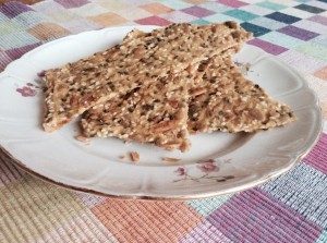 Glutenfritt fröknäckebröd