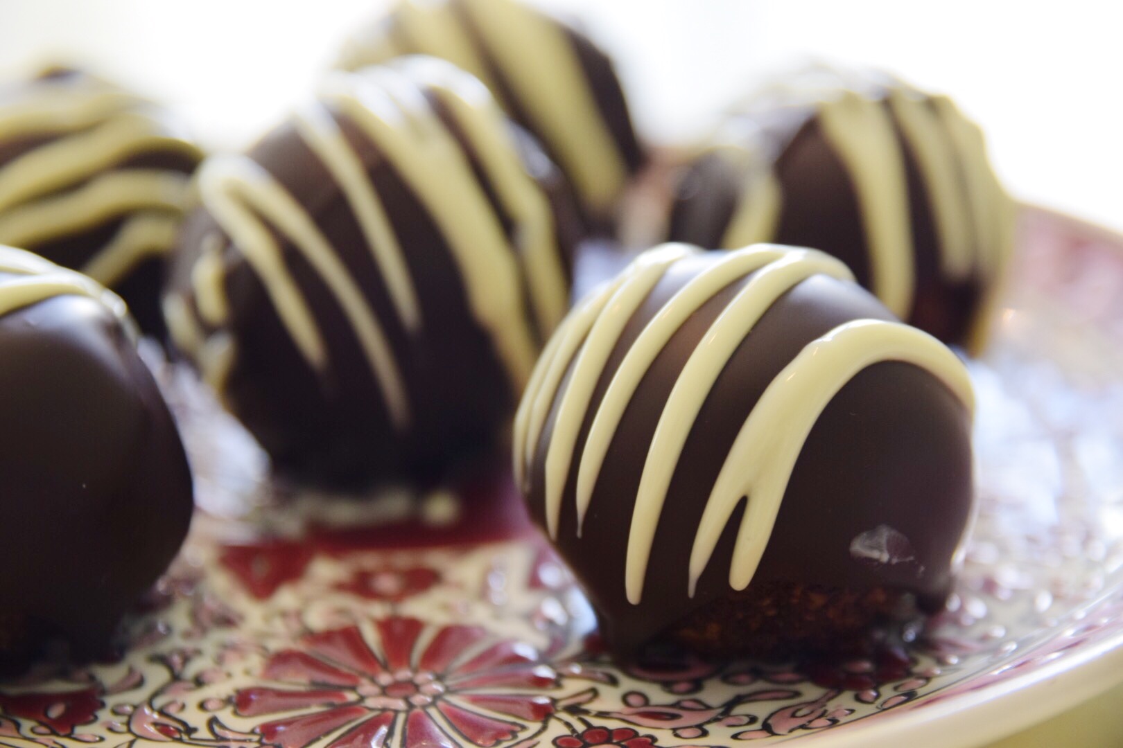 Glutenfri chokladbollspralin