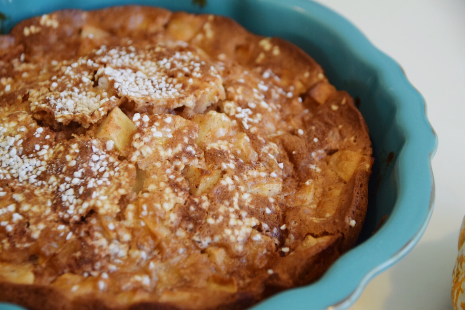 Glutenfri äppelkaka med kanel