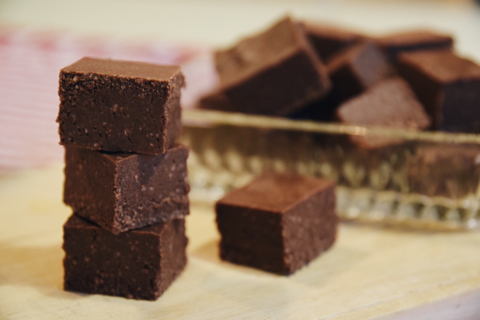 Vegansk chokladfudge
